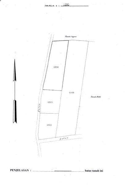 Tanah di Area Villa Ungasan