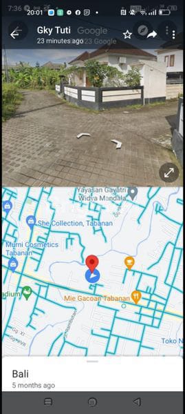 Tanah Kavling Di Jalan Pura Peneduhan, Tabanan