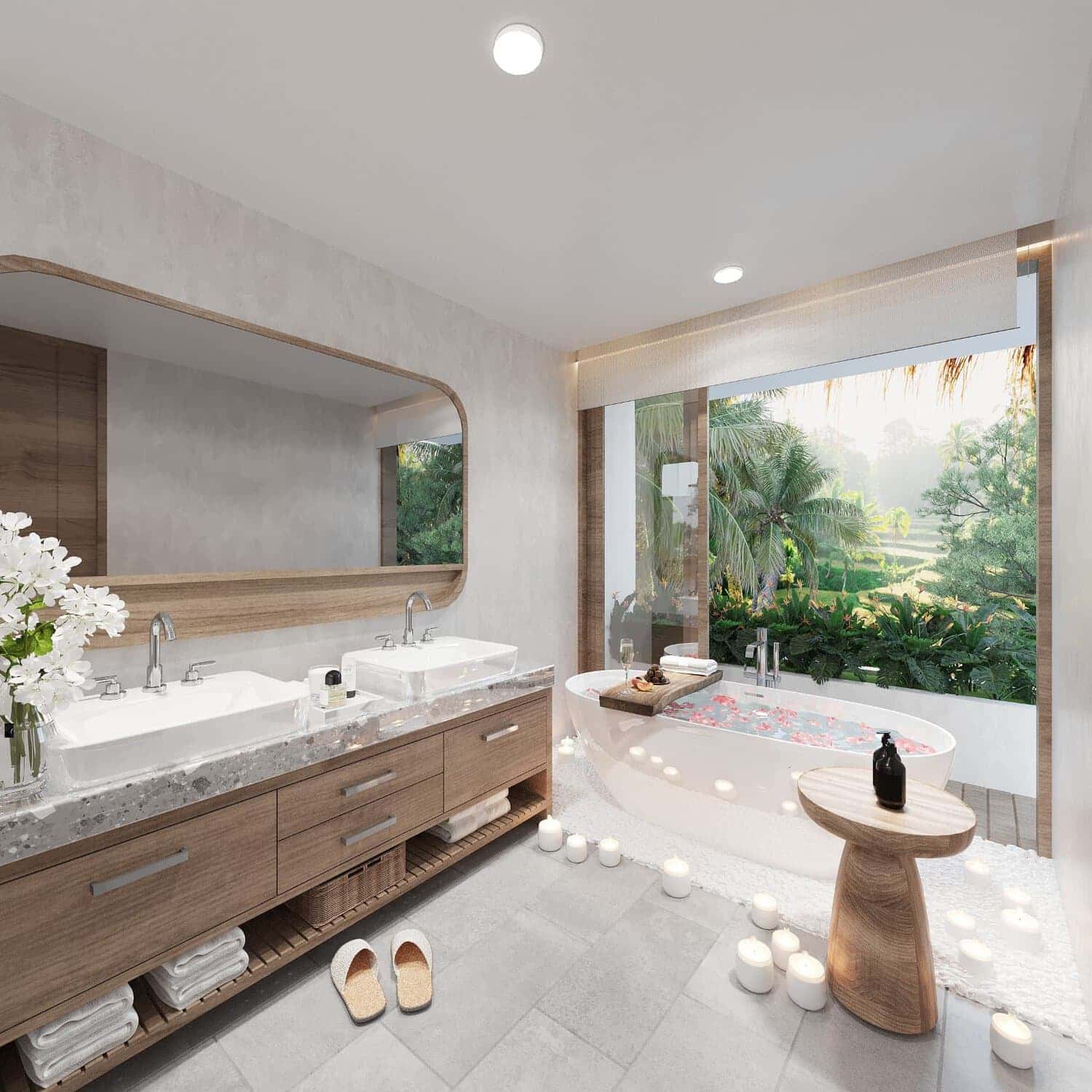 Villa Dengan View Sawah, Dapat Sungai Istimewa, Hanya 10 Menit Ke Pantai di Kedungu Tabanan.