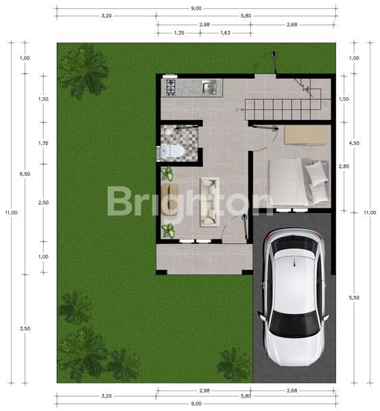 Rumah Indent Perdana Kampus Jimbaran