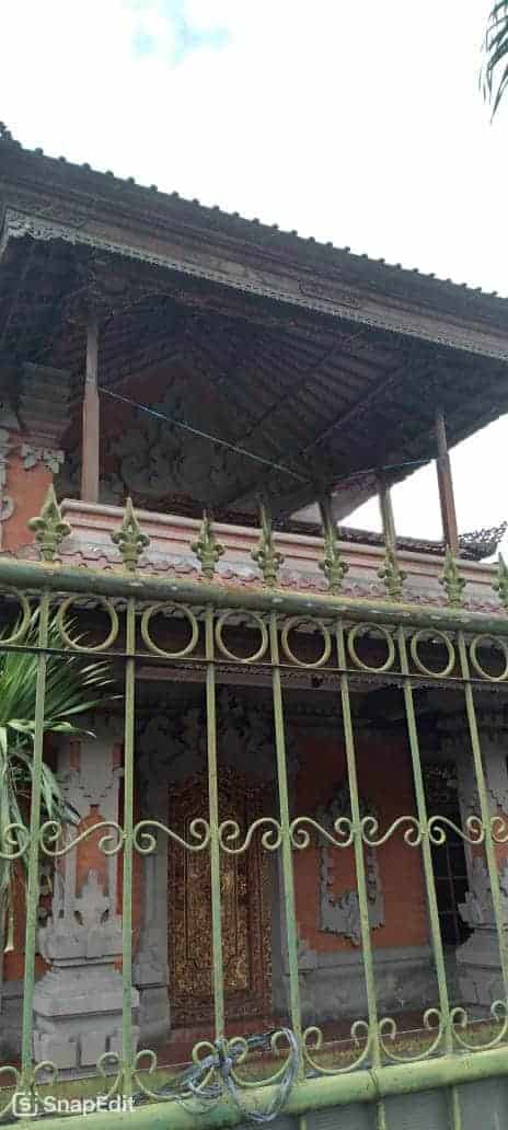 Rumah Style Bali Di Monang Maning Gunung Rinjani